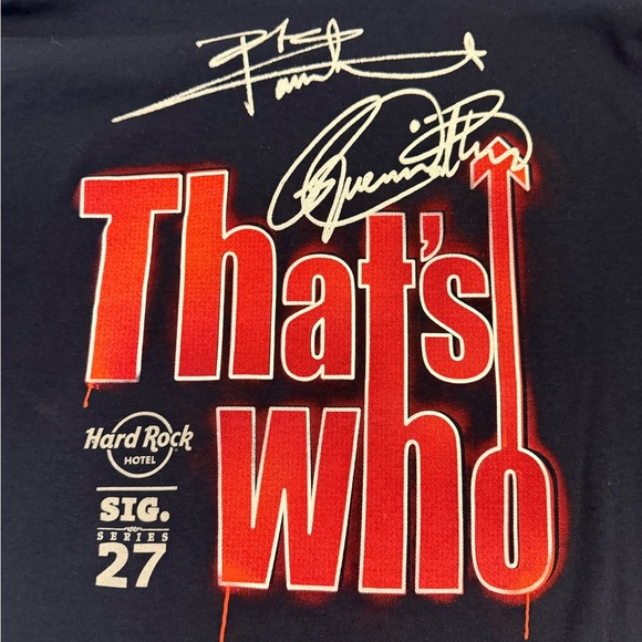 Hard Rock Cafe The Who Signature Series 27 T-Shirt for the Orlando Florida - Picture 8 of 8
